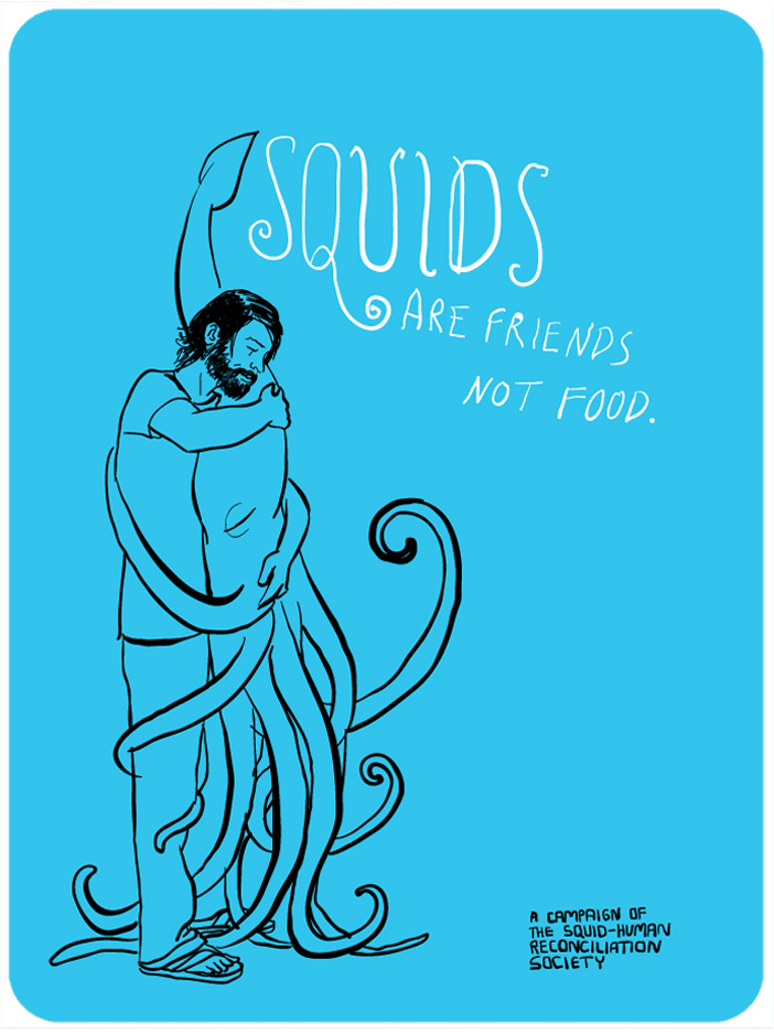 thenaturalspace » squids are friends, not food